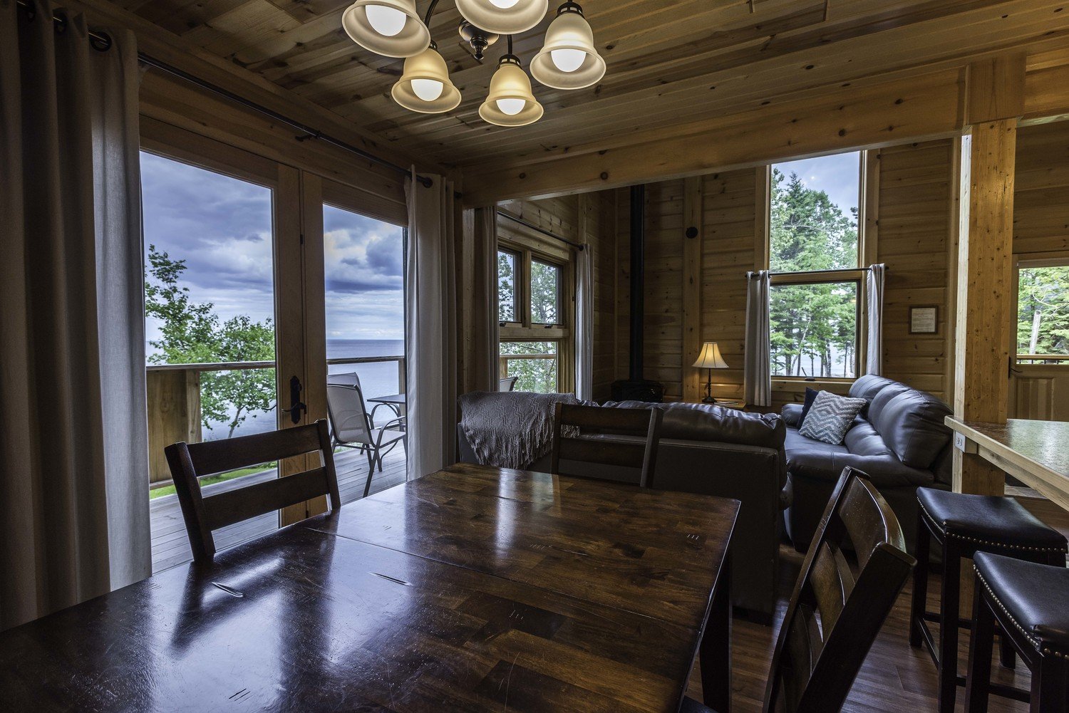 Lakeside view at Tettegouche